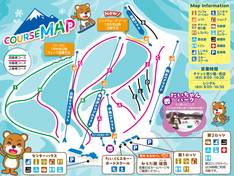 Pistenplan Aizu Kogen Daikurayama