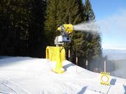 Beschneiung im Skigebiet Lavarone