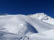 Tiefschneehänge beim Wetterwandeck