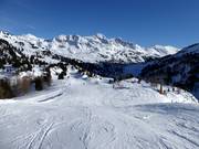 Leichte Piste Monte Flu