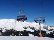 Lattenalm - 6er Hochgeschwindigkeits-Sesselbahn (kuppelbar) mit Abdeckhauben und Sitzheizung