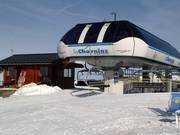 La Chamiaz - 6er Hochgeschwindigkeits-Sesselbahn (kuppelbar)