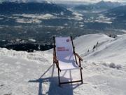 Liegestuhl mit Ausblick