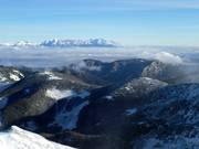 Blick vom Chopok bis zur Hohen Tatra