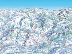 Pistenplan Heiti – Gsteig bei Gstaad