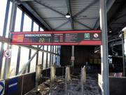 Informationen beim Einstieg am Wimbachexpress