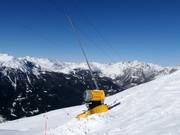 Beschneiung in Bormio