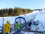 Javor - Förderband/Zauberteppich mit Überdachung