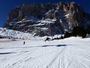 Leichte Piste Sotsalong oberhalb vom Plan de Gralba