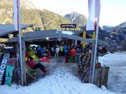 Panorama Alm an der Talabfahrt zur Giggijochbahn