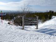 Pistenausschilderung im Skigebiet Idre Himmelfjäll