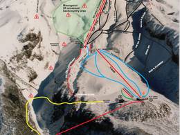 Pistenplan Manganui – Mount Taranaki