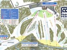 Pistenplan Paoli Peaks