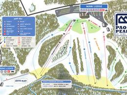 Pistenplan Paoli Peaks