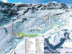 Pistenplan Gavarnie/Gèdre – Les Espécières