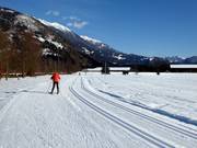 Gepflegte Loipen im Talboden Lienz
