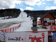 Turjak II - Schlepplift mit T-Bügel/Anker