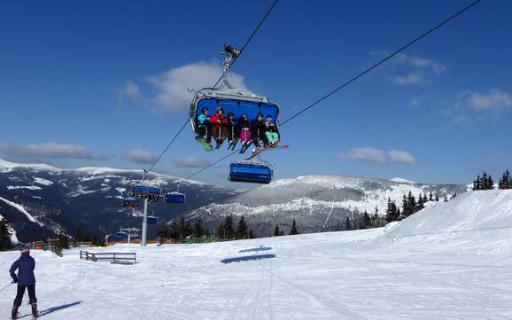 Reichenberger Region (Liberecký kraj): beste Skilifte – Lifte/Bahnen Spindlermühle (Špindlerův Mlýn)