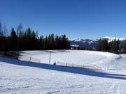 Speicherteich für die Beschneiung