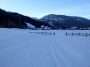 Loipe am Fuße des Katschberges