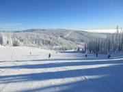Leichte und breite Piste perfekt für Anfänger