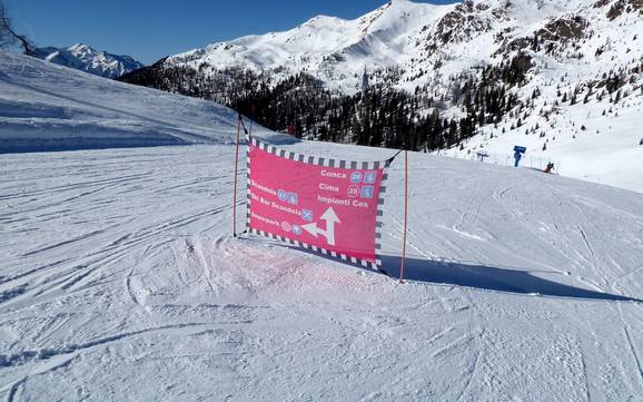 San Martino di Castrozza/Passo Rolle/Primiero/Vanoi: Orientierung in Skigebieten – Orientierung San Martino di Castrozza