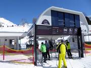 Nachtweidebahn - 6er Hochgeschwindigkeits-Sesselbahn (kuppelbar) mit Abdeckhauben