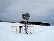Schneekanone im Skigebiet Mt. Buller