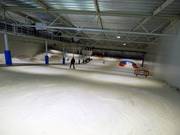 Die linke Hauptpiste von oben