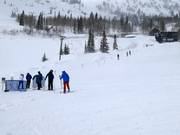 Leichte Piste am Lodge Tow
