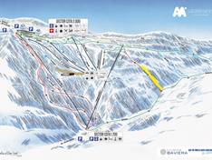 Pistenplan Valdelinares (Sierra de Gúdar)