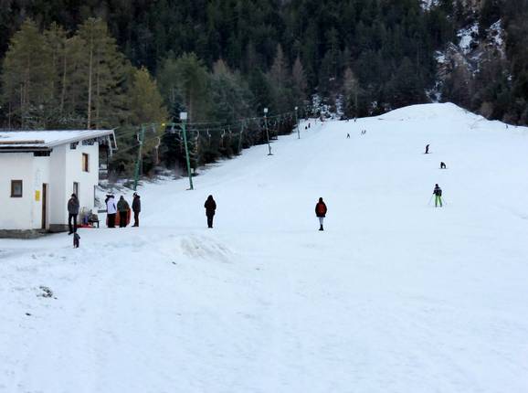 Leiche Pisten am Brandlift (Schlepplift)