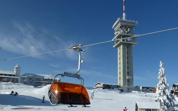 Größtes Skigebiet in der Tschechischen Republik – Skigebiet Keilberg (Klínovec)
