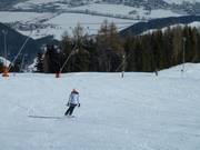 Schneilanzen auf der Talabfahrt