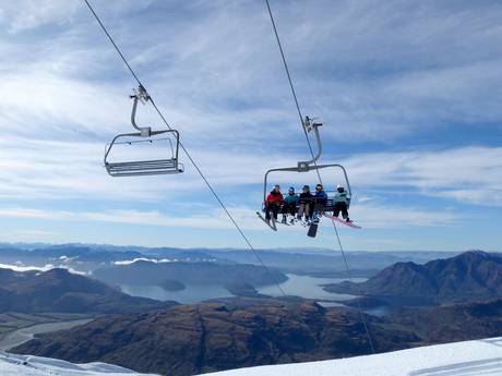 Otago: beste Skilifte – Lifte/Bahnen Treble Cone