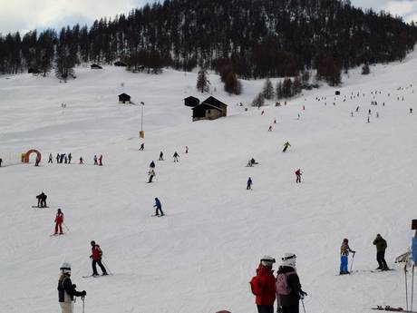 Skigebiete für Anfänger in der Provinz Sondrio – Anfänger Livigno