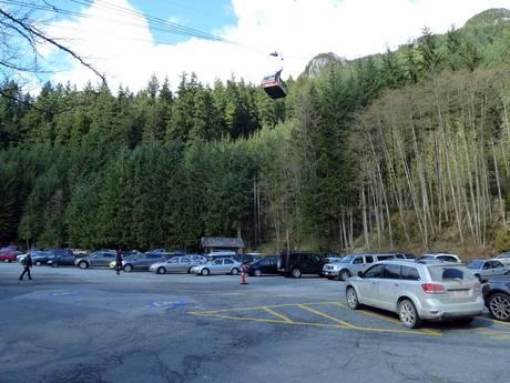 Vancouver: Anfahrt in Skigebiete und Parken an Skigebieten – Anfahrt, Parken Grouse Mountain