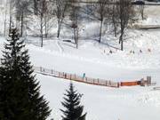 Übungsareal am Förderband