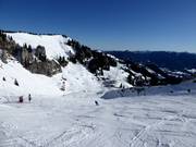 Blick vom Idealhang zum Brauneck