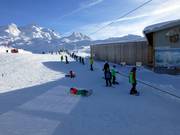 Übungslift an der Bergstation Sonnnenkopfbahn
