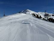 Sehr gute Pistenpräparierung