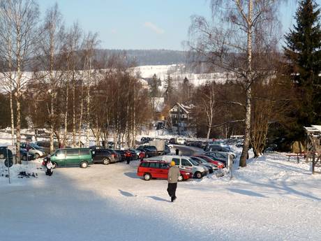 Fichtelgebirge: Anfahrt in Skigebiete und Parken an Skigebieten – Anfahrt, Parken Ochsenkopf