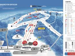 Pistenplan Jaworzyna Krynicka