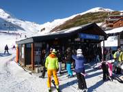 Gepflegter Kassenbereich in Les Agudes