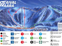 Skigebiet Taivalvaara