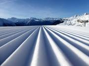 Sehr gute Pistenpräparierung