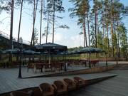 Terrasse des Self-Service Restaurants