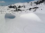 Halfpipe an der Bettmeralp