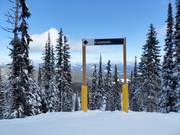 Ausschilderung auf den Pisten