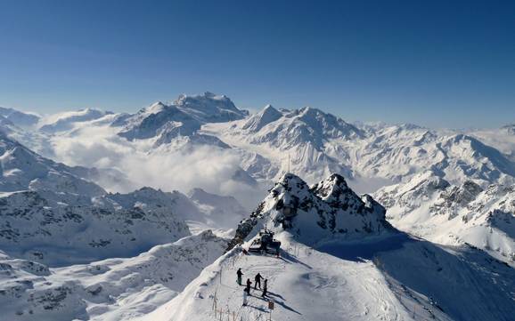 Größter Höhenunterschied in der Schweiz – Skigebiet 4 Vallées – Verbier/La Tzoumaz/Nendaz/Veysonnaz/Thyon